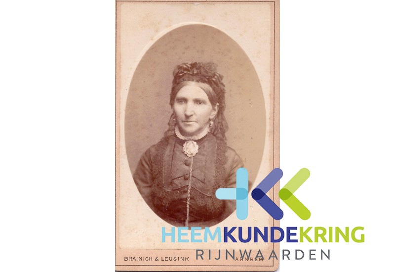 Suzanna Raadts echtg. H. Peters Raayhof 1826-1901 Coll. Peters